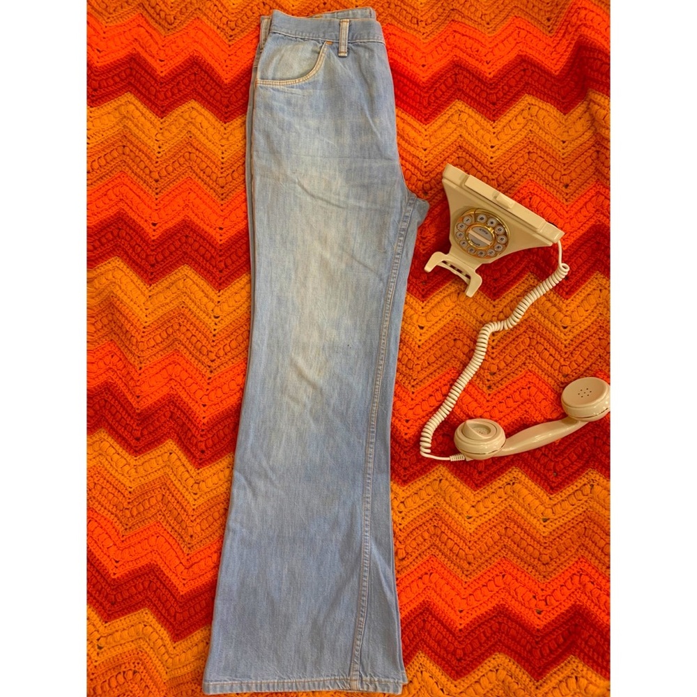 SOLD 70s Wrangler Rapid Transit Bell Bottoms